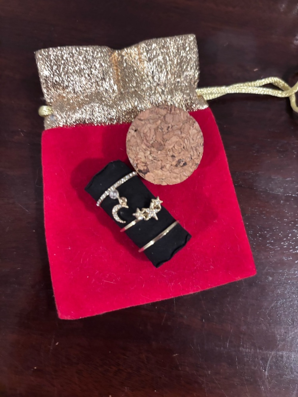 New,  Mud Pie set of 3 Toe Rings.